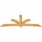 Ekena Millwork Davenport Rough Sawn Timber Gable Bracket, Western Red Cedar, 96"W x 40"H x 2"D x 6"F, 10/12 Pitch GBW096X40X0206DAV00RWR - alternate 2